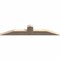 Ekena Millwork Portland Smooth Timber Gable Bracket, Douglas Fir, 36"W x 7"H x 1 1/2"D x 3 1/2"F, 5/12 Pitch GBW036X07X0204POR00SDF - alternate 4